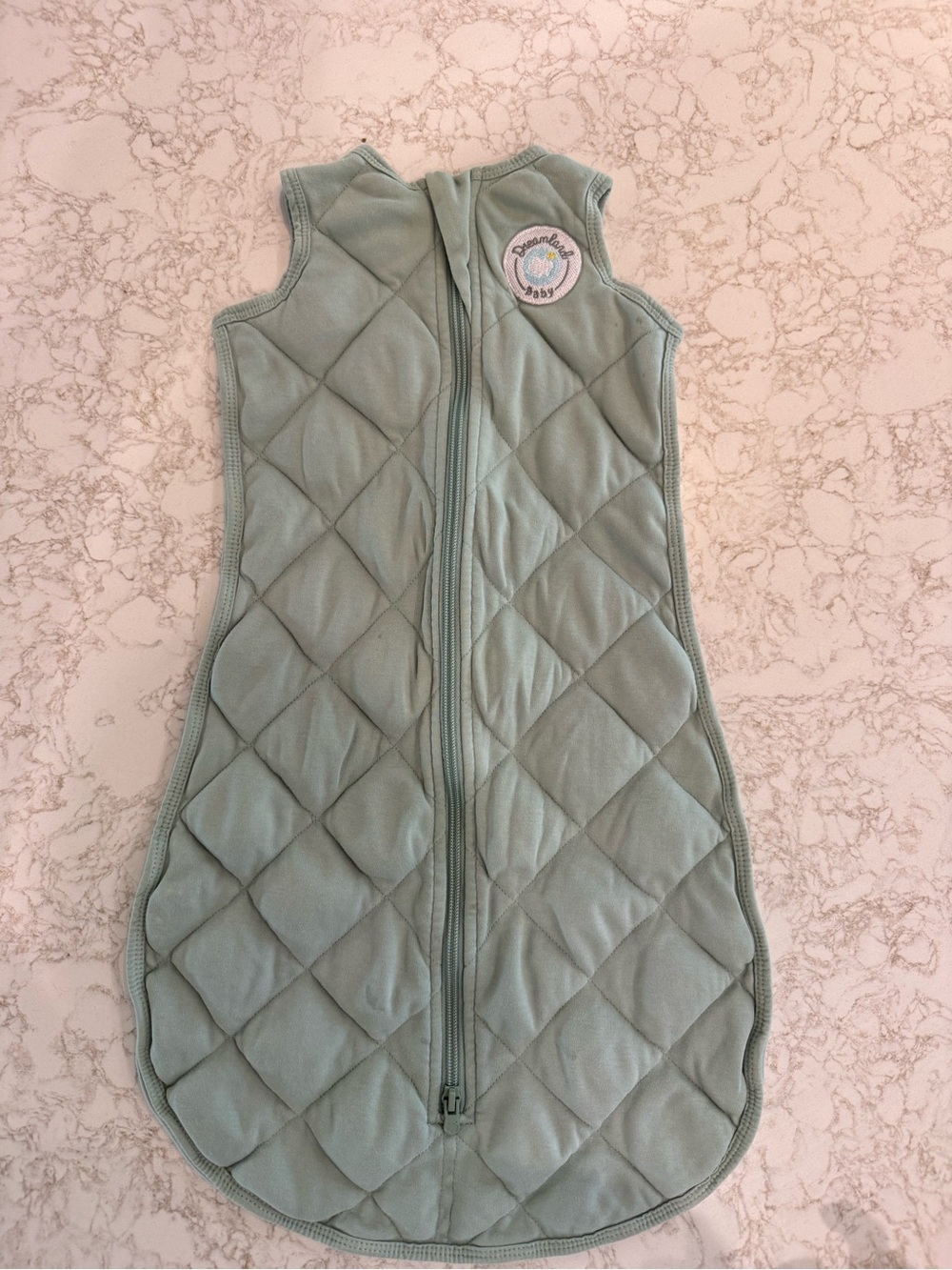 Quilted Sleep Sack for Kids - Sage Green